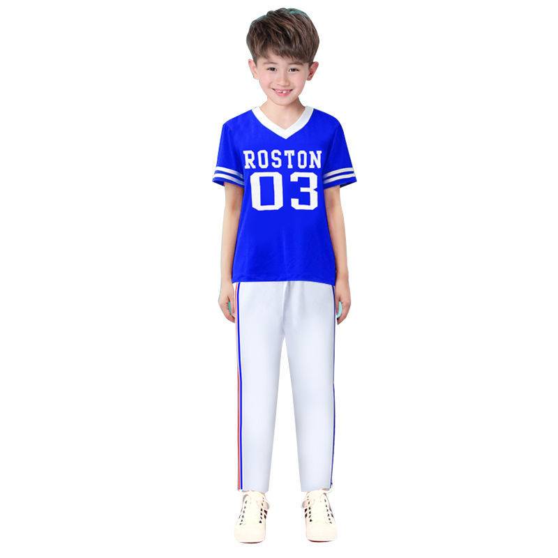 Blue shorts and long pants